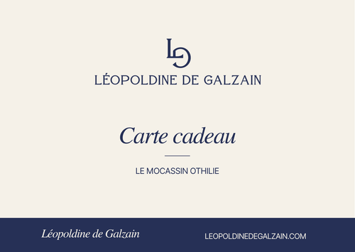 Carte cadeau Othilie - Léopoldine de Galzain