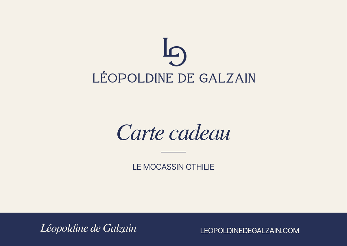 Carte cadeau Othilie - Léopoldine de Galzain
