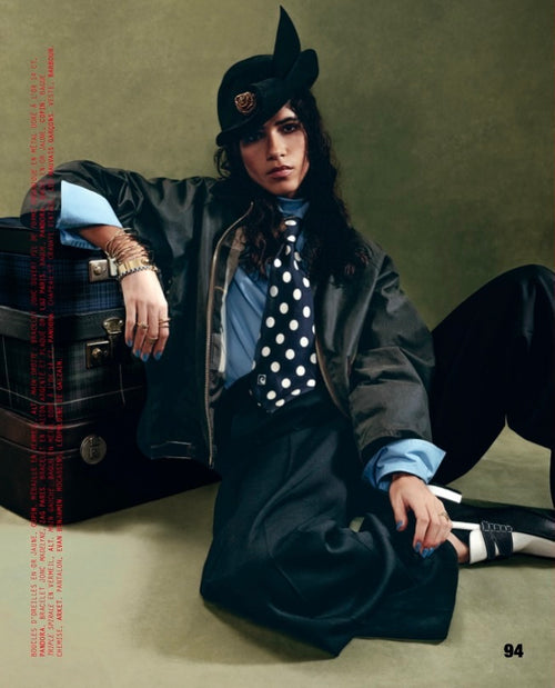 Grazia automne-hiver 2025 – mocassins Léopoldine de Galzain, page 94
