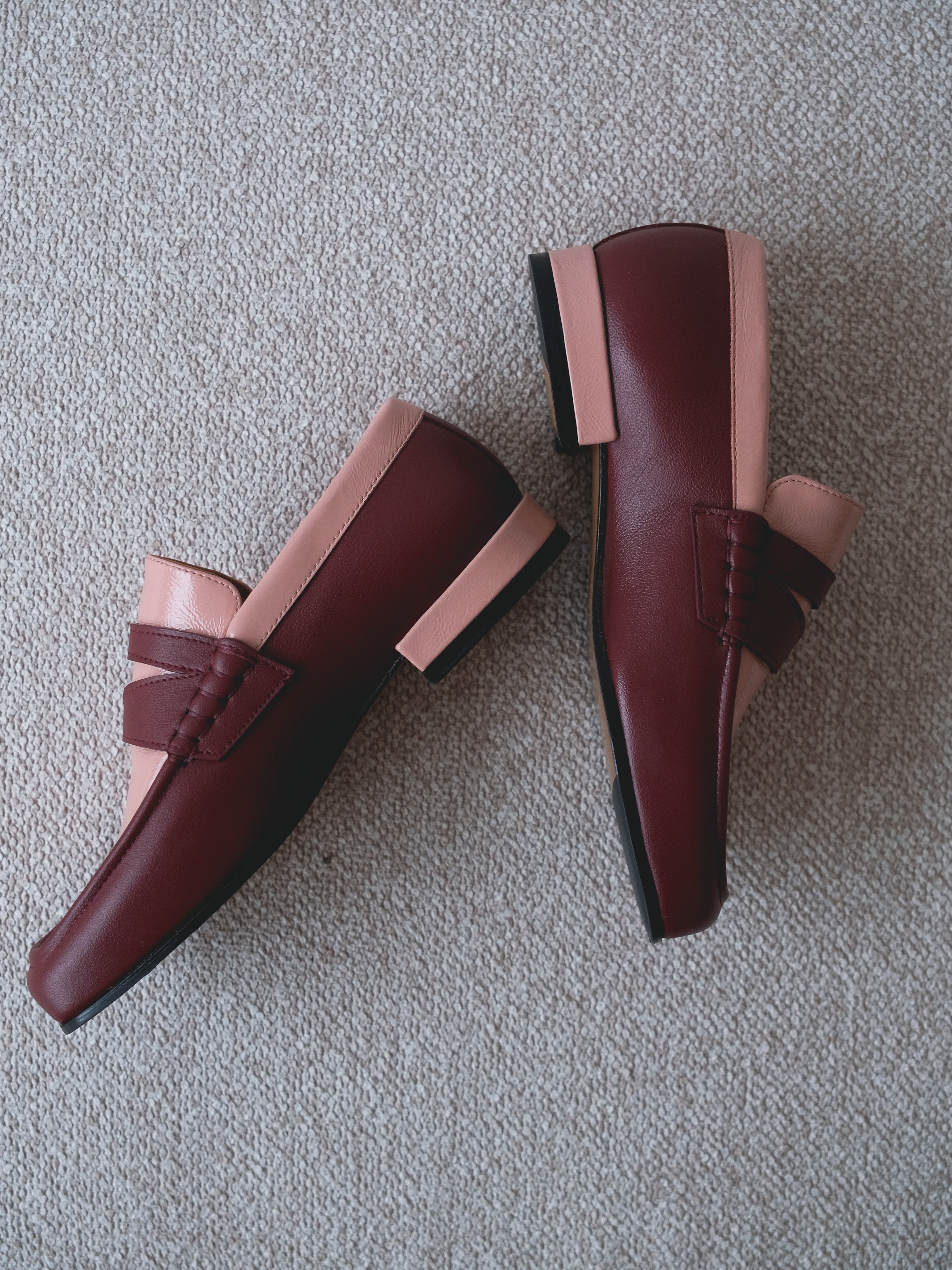 Mocassin Othilie Bicolore - Léopoldine de Galzain