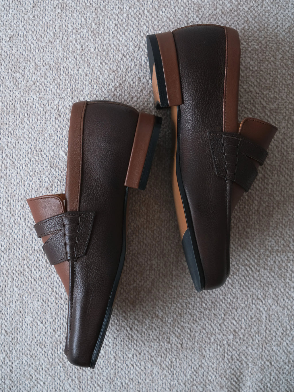 Mocassin Othilie Bicolore - Léopoldine de Galzain