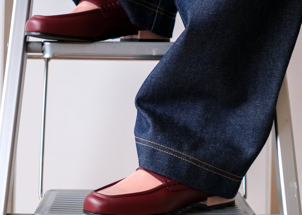 Mocassin Othilie Bicolore - Léopoldine de Galzain