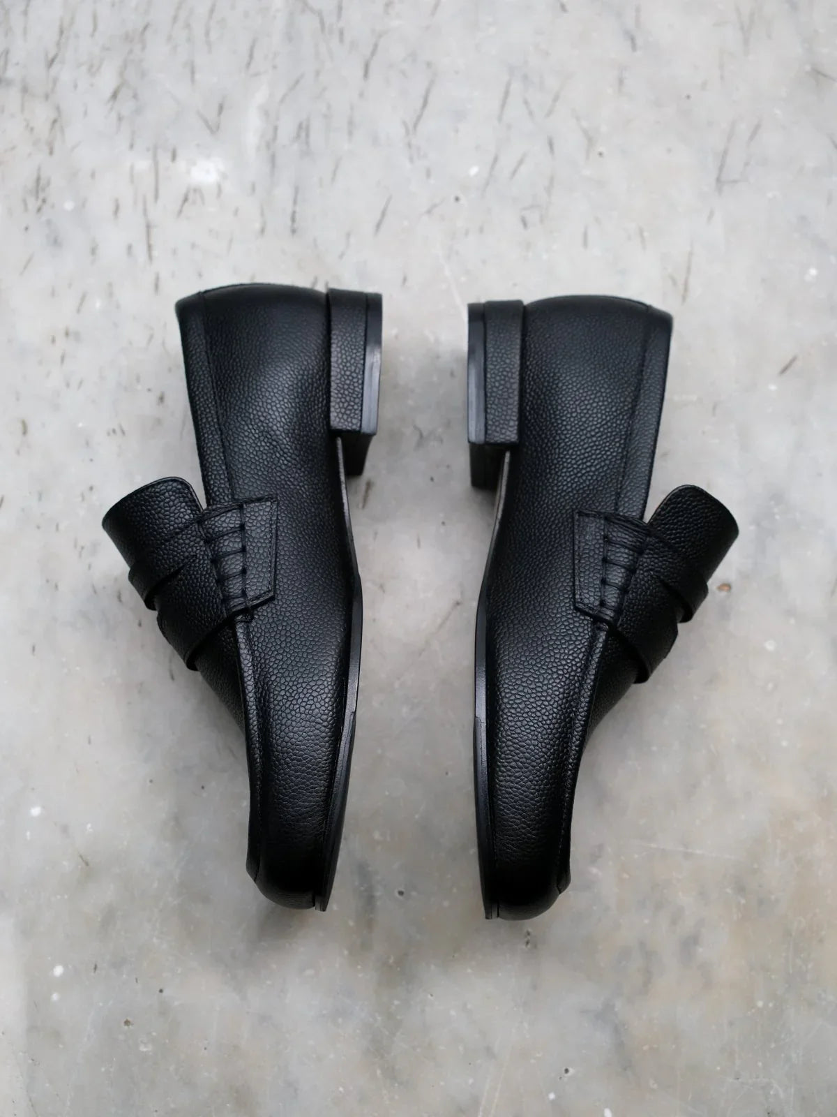 Mocassin Othilie Black - Léopoldine de Galzain