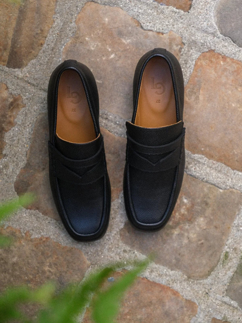 Mocassin Othilie Black - Léopoldine de Galzain